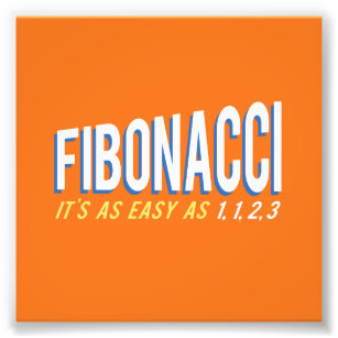 Foto Fibonacci É tão fácil como 1, 1, 2, 3