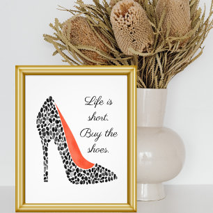 Foto Fierce Stiletto Salto Alto Chic Aquarela Personali