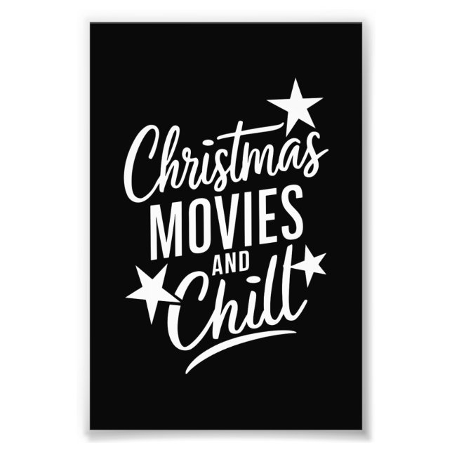 Foto Filmes De Natal E Presente Xmas Da Família Chill (Frente)