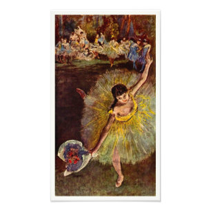 Foto Fim de uma Arabesque de Edgar Degas, Ballet Antigo