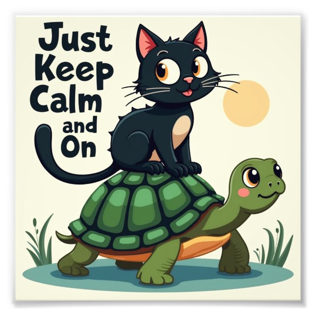 Foto Fique calmo e caminhe (Frente)