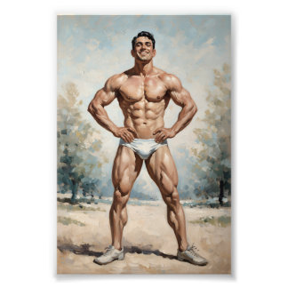Foto Físico Masculino Clássico Sorridente