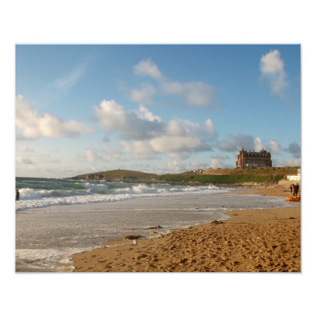 Foto Fistral Beach Newquay Cornwall Inglaterra (Frente)