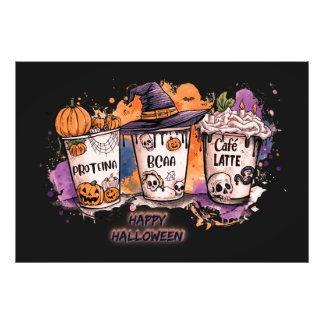 Foto Fitness Halloween 🎃Protein, BCAA & Café Latte