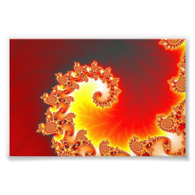 Foto Flaming Tentacle - Arte Fractal (Frente)