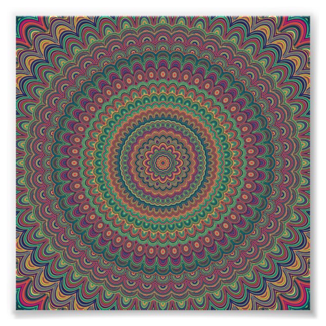 Foto Flor mandala (Frente)