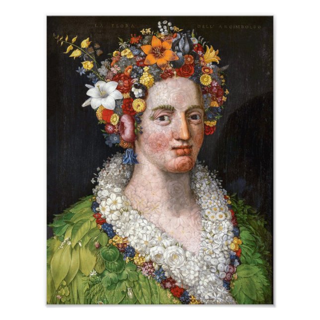 Foto Flora | Giuseppe Arcimboldo | (Frente)