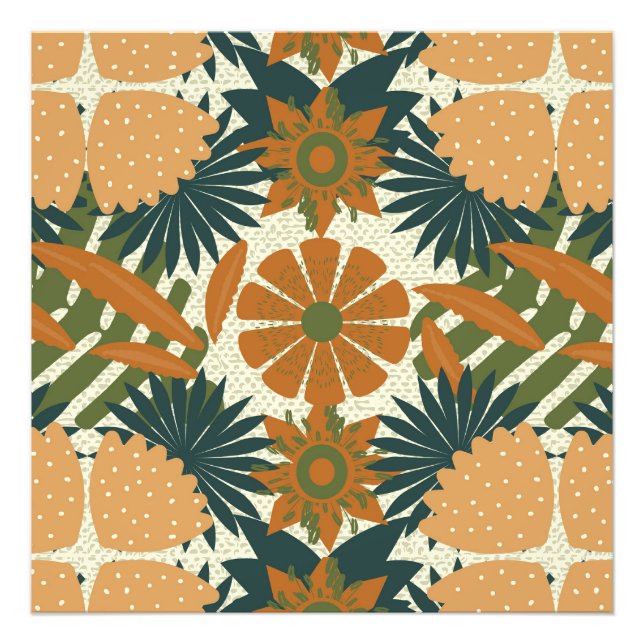 Foto Flores Tropicais da Floresta Tropical (Frente)