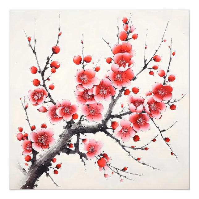 Foto Flores Vermelhas (Frente)