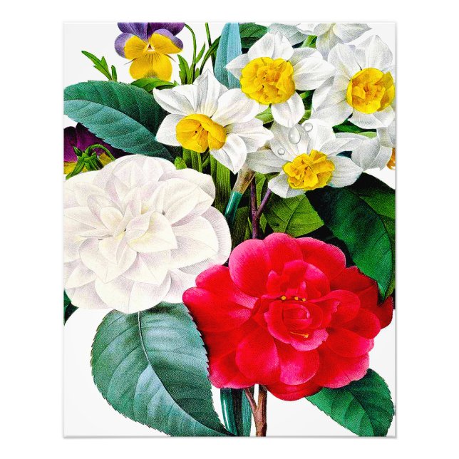 Foto Flores Vintage (Frente)