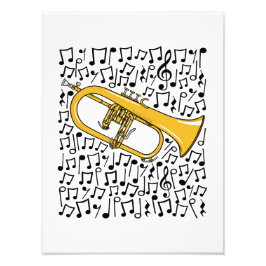 Foto Flugelhorn Musical Notes Hornist Brass Musical