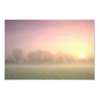 Foto Foggy Winter Sunrise (6598)