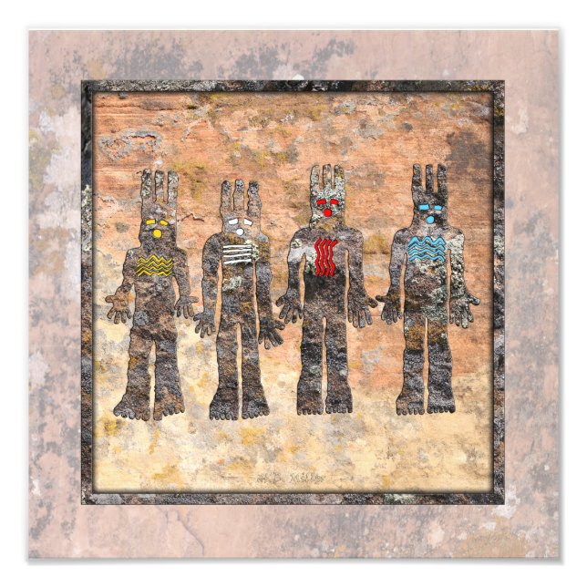 Foto Fogo eólico terrestre e água (Frente)