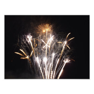 Foto Fogos de Artifício Brancos e Dourados II Celebraçã