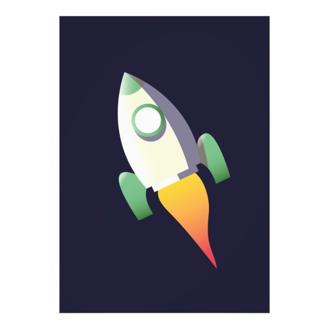 Foto Foguete espacial (Frente)