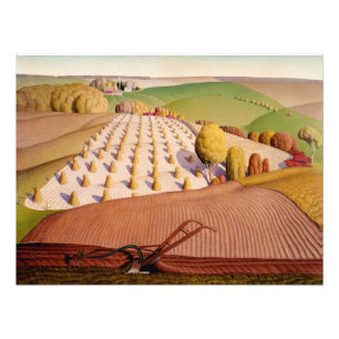 Foto Folga por Grant Wood