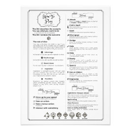 Foto Folha de Exibição do Jogador da Dnd 5 Edition