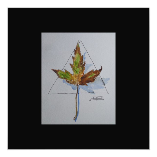 Foto Folha de outono (Frente)