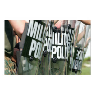 Foto Formação do controle de motim