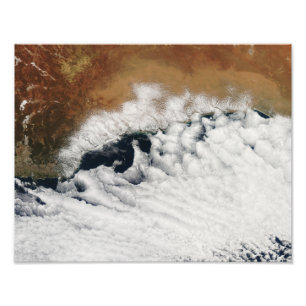 Foto Formações de nuvens invulgares