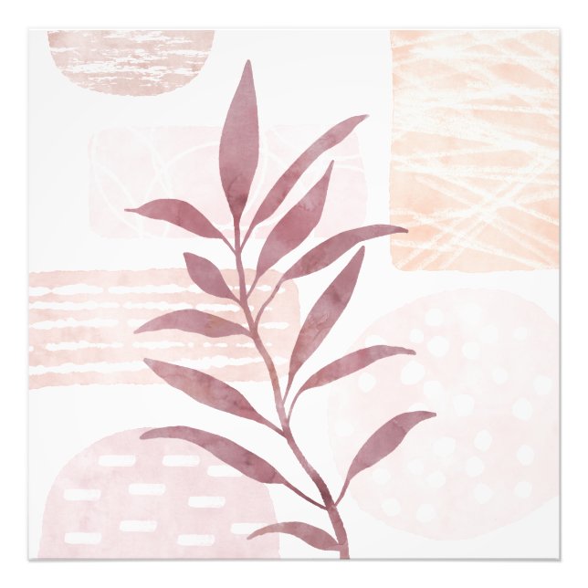 Foto Formas de Aquarela de abstrato Calmo (Frente)