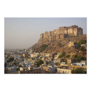 Foto Forte Mehrangarh de Jodhpur. Rajasthan, ÍNDIA.