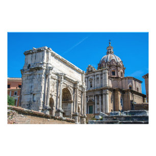Foto Fórum Romano arruina em Roma, Itália