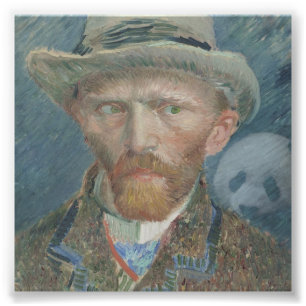 Foto Foto: autorretrato de Van Gogh com Panda Crepy