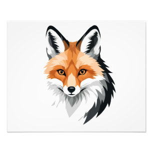 Foto Fox Vetor Graphic Art Retrait Animal Spirit Wild