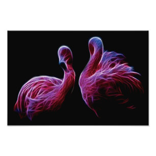 Foto Fractal do flamingo
