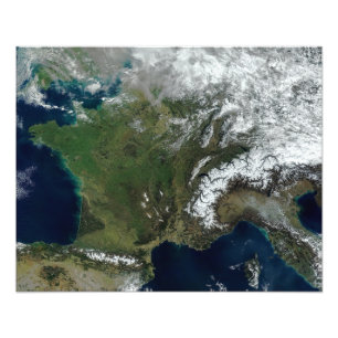 Foto France do espaço