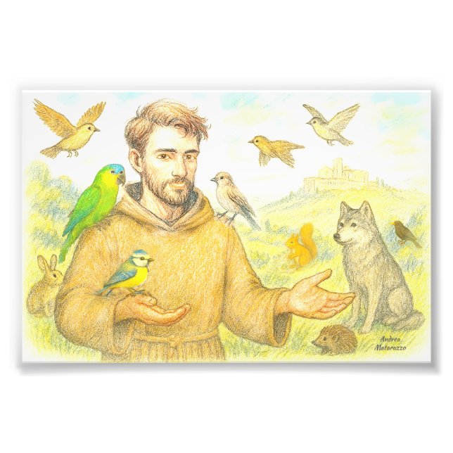 Foto Francis, o sermão para os pássaros e animais (Frente)