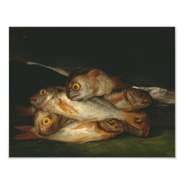 Foto Francisco Goya - A Vida Estática com o Ouro Bream (Frente)