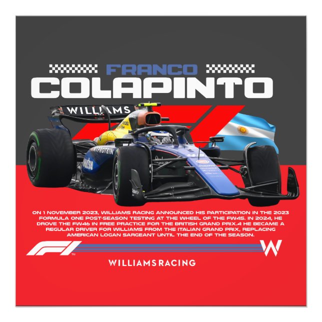 Foto Franco colapinto (Frente)