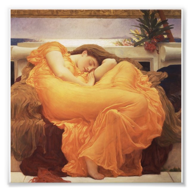 Foto Frederic Leighton - Junho Flaming (Frente)
