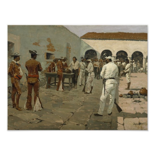 Foto Frederic Remington - A Expedição Mais Importante (Frente)