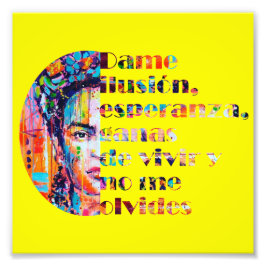 Foto Frida kahlo Quote em espanhol