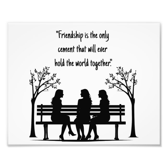 Foto Friendship quote (Frente)