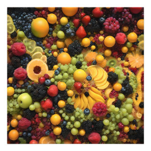 Foto Frutas Aproximam-Se De Fruta Colorida Deliciosa,