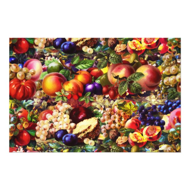 Foto Frutas tropicais de Verão fresco retrógrada (Frente)