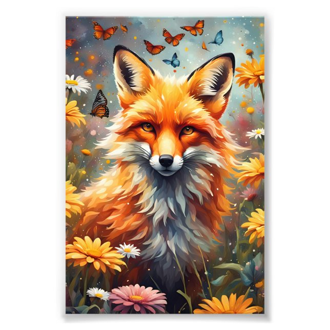 Foto Fuchs auf der Wiese (Frente)