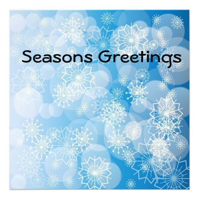 Foto Fundo de flocos de neve (Frente)