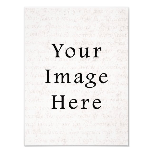 Foto Fundo de Papel de Pergaminho de Script Antiquado V (Frente)