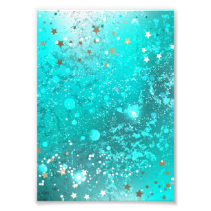 Foto Fundo do Mint Turquoise Foil