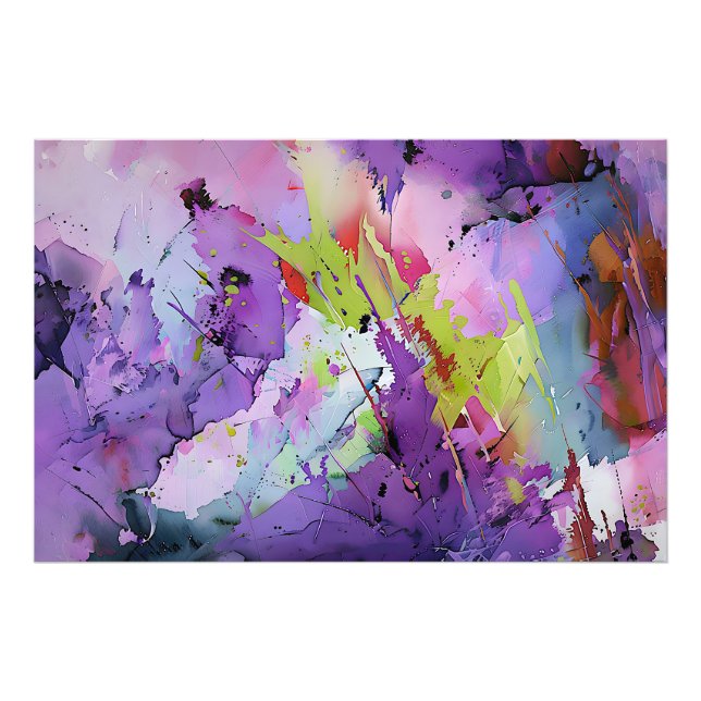 Foto "Fusão de matizes" Arte Abstrato Contemporânea (Frente)