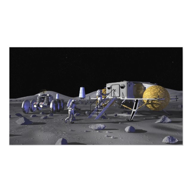 Foto Futuras missões de exploração do espaço 3 (Frente)