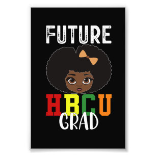 Foto Futuro Graduada de HBCU Garota Graduação Faculdade