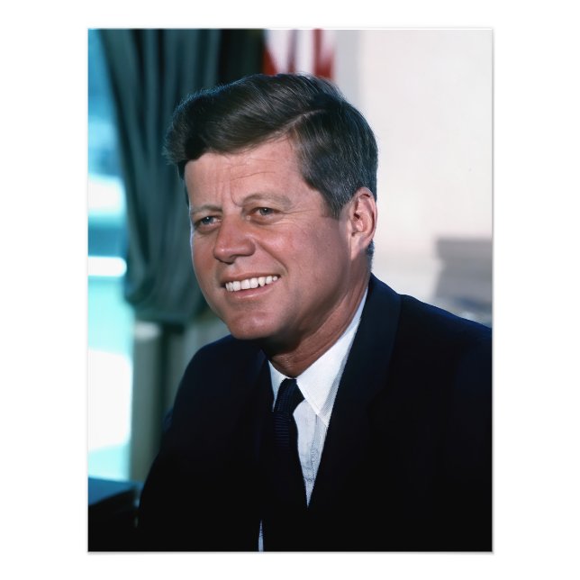 Foto Gabinete Oval do Presidente John F. Kennedy (Frente)