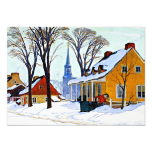 Foto Gagnon - Manhã de Inverno, Baie-Saint Paul
