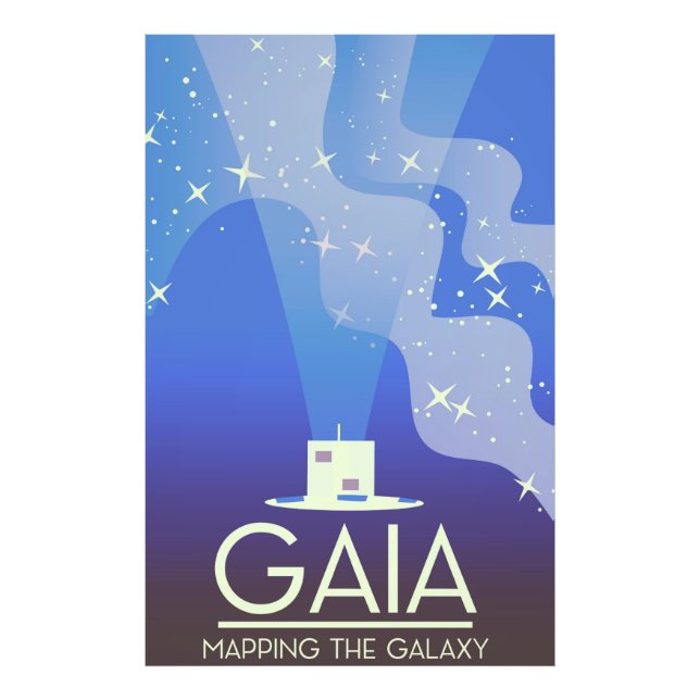 Foto GAIA Mapeando o Universo (Frente)